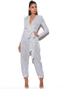 TASHA SEQUIN JUMPSUIT