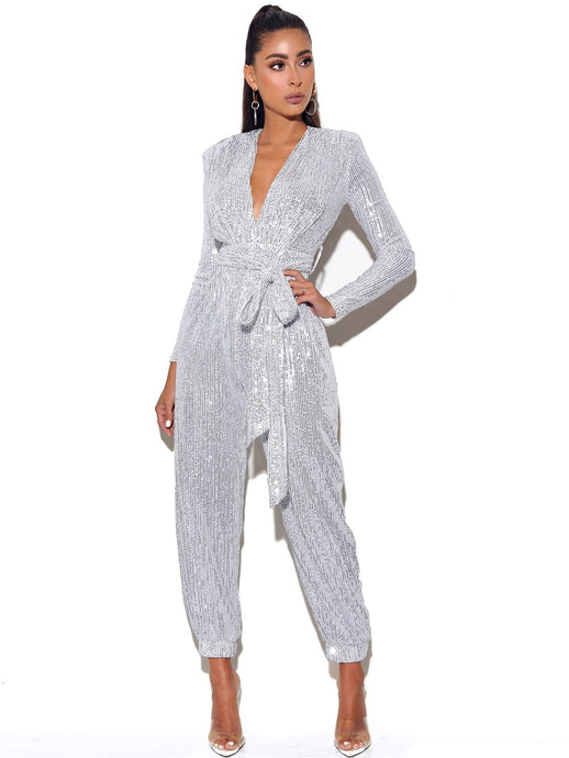 TASHA SEQUIN JUMPSUIT