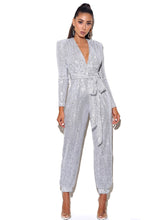 Load image into Gallery viewer, TASHA SEQUIN JUMPSUIT