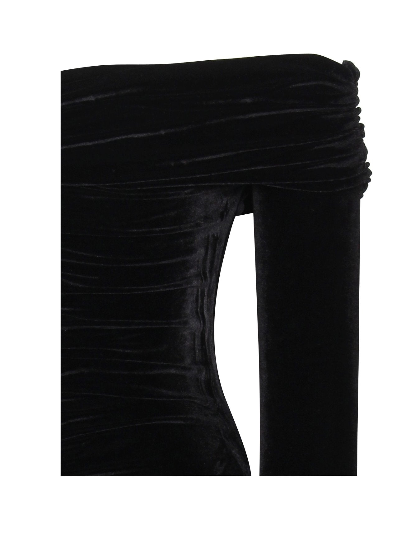 ashton off shoulder velvet long sleeve bodycon dress ASHTON OFF SHOULDER VELVET DRESS Arelia's Dream