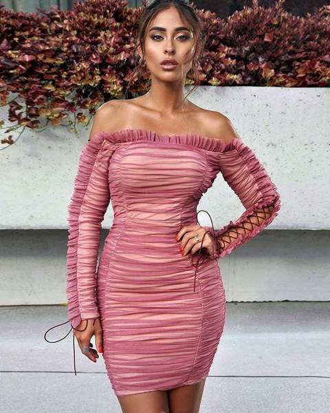 ROSE DARLING OFF SHOULDER RUCHED DRESS ROSE DARLING OFF SHOULDER RUCHED DRESS