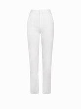 Load image into Gallery viewer, VAYLA WHITE SKINNY FIT CREPE TROUSERS