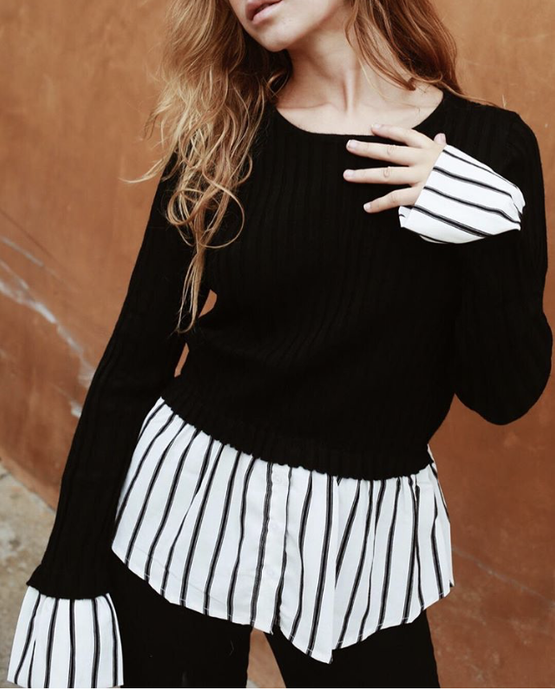 IRIS LAYERED SWEATER