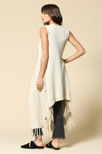 Load image into Gallery viewer, CABLE KNIT VEST CARDIGAN