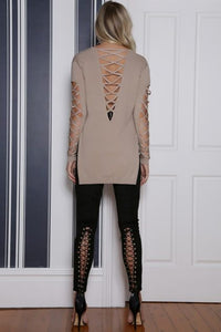 SEDUCTION SUEDE LEGGINGS