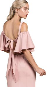OUTRE COLD-SHOULDER FORMAL WITH FLUTE