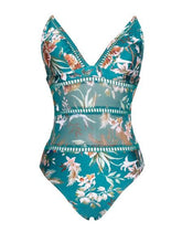 Load image into Gallery viewer, CABO FLORAL SWIMSUIT