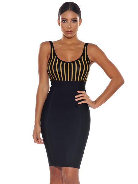 KATLIN MIDI BANDAGE SKIRT