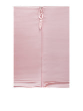 Load image into Gallery viewer, MOLLY PINK CRYSTALLISED DRAPED SATIN DRESS