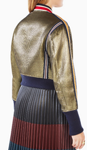 Load image into Gallery viewer, BCBG ANDREAS METALLIC BOMBER JACKET