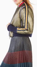 Load image into Gallery viewer, BCBG ANDREAS METALLIC BOMBER JACKET