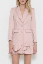 Load image into Gallery viewer, FLOUNCE BLAZER DRESS