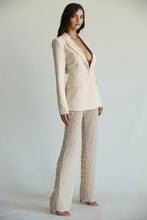 Load image into Gallery viewer, NUDE AND PEARL PANT SUIT