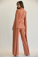 Load image into Gallery viewer, LONG DRAPE SLEEVE PANT SUIT