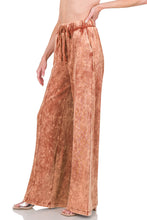 Load image into Gallery viewer, COOL AND COMFY WIDE LEG ACID WASH SET