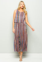 Load image into Gallery viewer, MULTI STRIPE JUMPSUIT