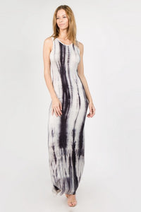 KNIT TYE DIE MAXI DRESS