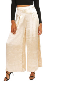 ENDLESS ROSE GISELLE METALLIC PANTS