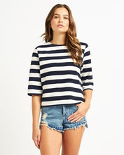 Load image into Gallery viewer, FRNCH STRIPED NAUTICAL TOP