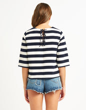 Load image into Gallery viewer, FRNCH STRIPED NAUTICAL TOP