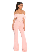 Load image into Gallery viewer, TIA SALMON PINK OFF SHOULDER CORSET TOP