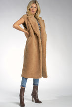 Load image into Gallery viewer, TEDDY BEAR SHEARLING LONG VEST