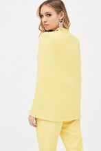 Load image into Gallery viewer, LAVISH ALICE CUT OUT SHOULDER COLLARLESS BLAZER