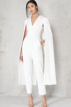 Load image into Gallery viewer, LAVISH ALICE TAILORED CAPE JUMPSUIT