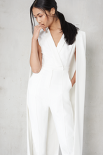 Load image into Gallery viewer, LAVISH ALICE TAILORED CAPE JUMPSUIT