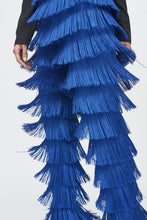 Load image into Gallery viewer, LAVISH ALICE FRINGE TROUSERS COBALT