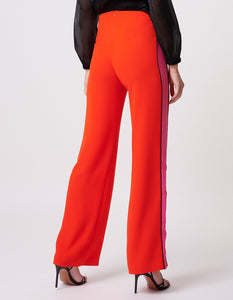 BRIDGET TAILORED TROUSERS WITH CONTRAST STRIPE
