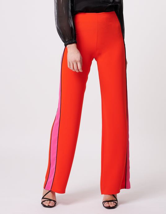 BRIDGET TAILORED TROUSERS WITH CONTRAST STRIPE