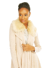 Load image into Gallery viewer, MY TRIBE FUR COLLAR CARDIGAN