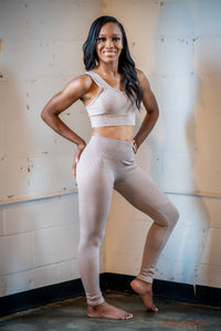 RIBBED SEAMLESS HIGHWAIST LEGGINGS