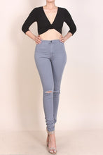 Load image into Gallery viewer, SJ STYLE HIGH WAIST SKINNY PANTS