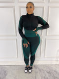 ACTIVE SPORT SET WITH THUMBHOLE JACKET