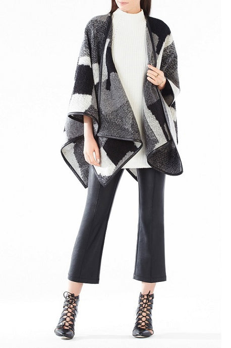 BCBG RUDY PATCHWORK WRAP