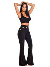 Load image into Gallery viewer, STELLA BACK ZIP STRETCH CREPE CROP TOP