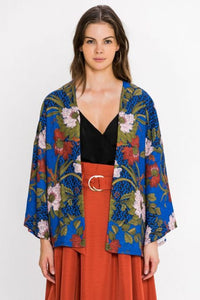 JEALOUS TOMATO FLORAL BREEZY CARDIGAN
