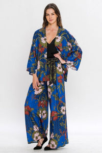 JEALOUS TOMATO FLORAL BREEZY CARDIGAN