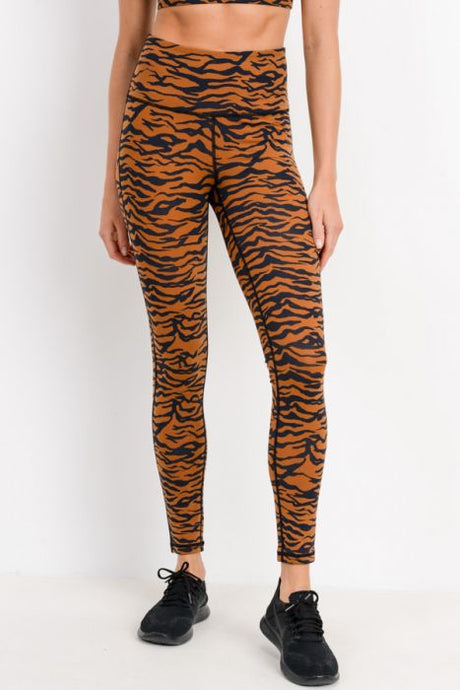 HIGHWAIST TIGER PRINT LEGGINGS