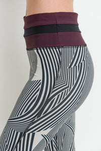 HIGH WAIST COLORBLOCK FULL LEGGINGS