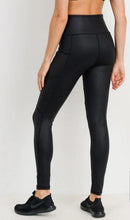 Load image into Gallery viewer, HIGHWAIST FOIL MOTO LEGGINGS