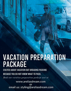 VACATION PREPARATION PACKAGE