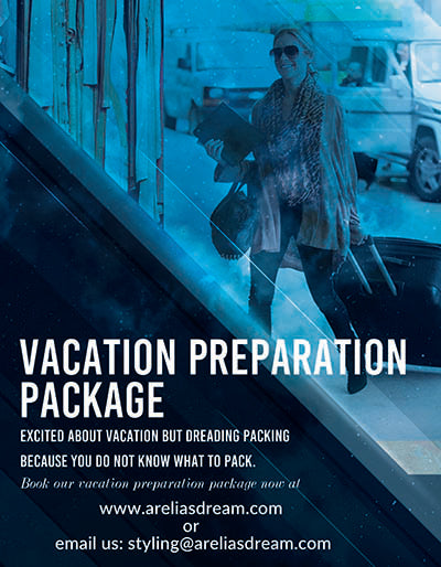 VACATION PREPARATION PACKAGE