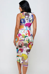 BLACK GIRL MAGIC MIDI DRESS