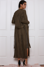 Load image into Gallery viewer, BROOKLYN FAUX SUEDE DUSTER