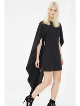 Load image into Gallery viewer, LAVISH ALICE MAXI OVERLAY CAPE SHIFT DRESS