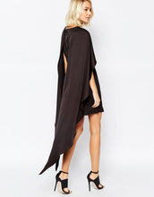 Load image into Gallery viewer, LAVISH ALICE MAXI OVERLAY CAPE SHIFT DRESS