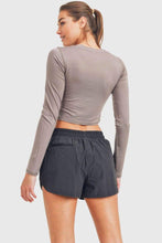 Load image into Gallery viewer, CHARLIE CROPPED LONG-SLEEVE ECO TOP